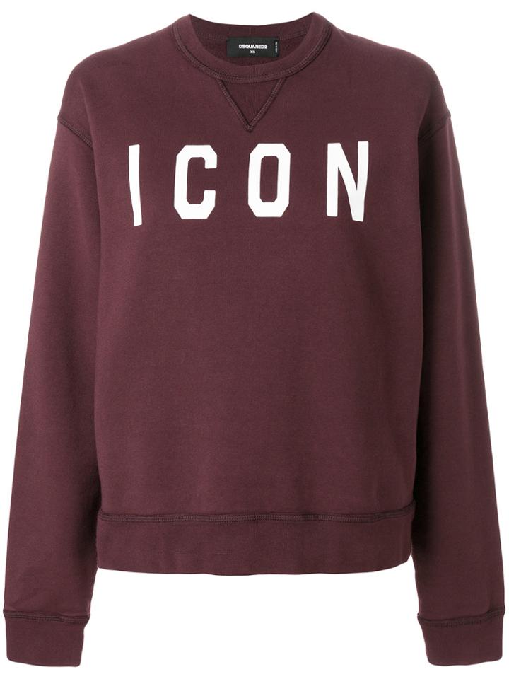Dsquared2 Icon Embroidered Sweatshirt