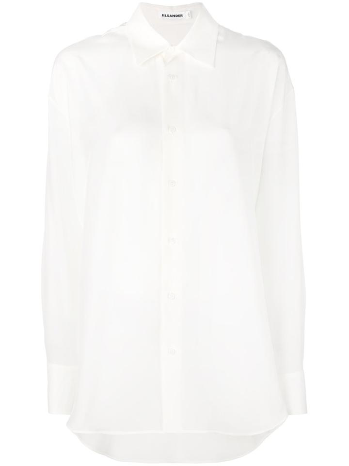 Jil Sander - Clara Shirt - Women - Silk - 32, White, Silk