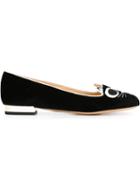 Charlotte Olympia 'kitty' Ballerinas