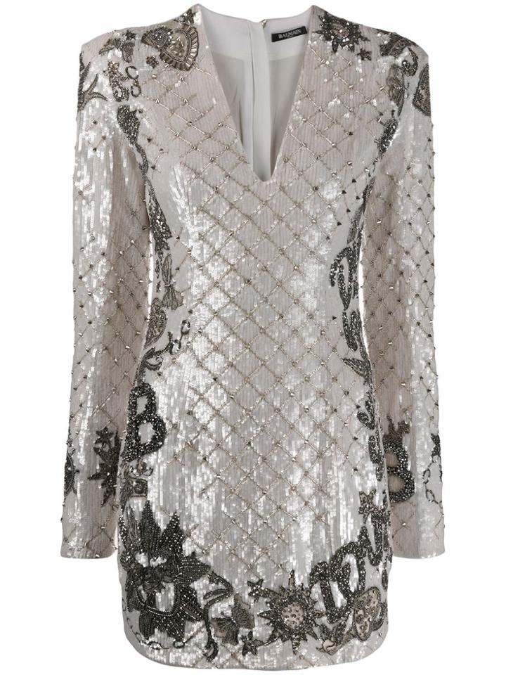 Balmain Balmain Sf06852p025 Gac Blanc - Neutrals