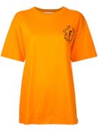 G.v.g.v.flat - Printed T-shirt - Women - Cotton - One Size, Women's, Yellow/orange, Cotton