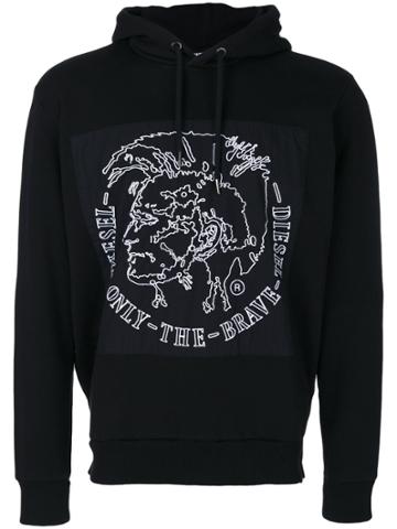 Diesel Albert Hoodie - Black