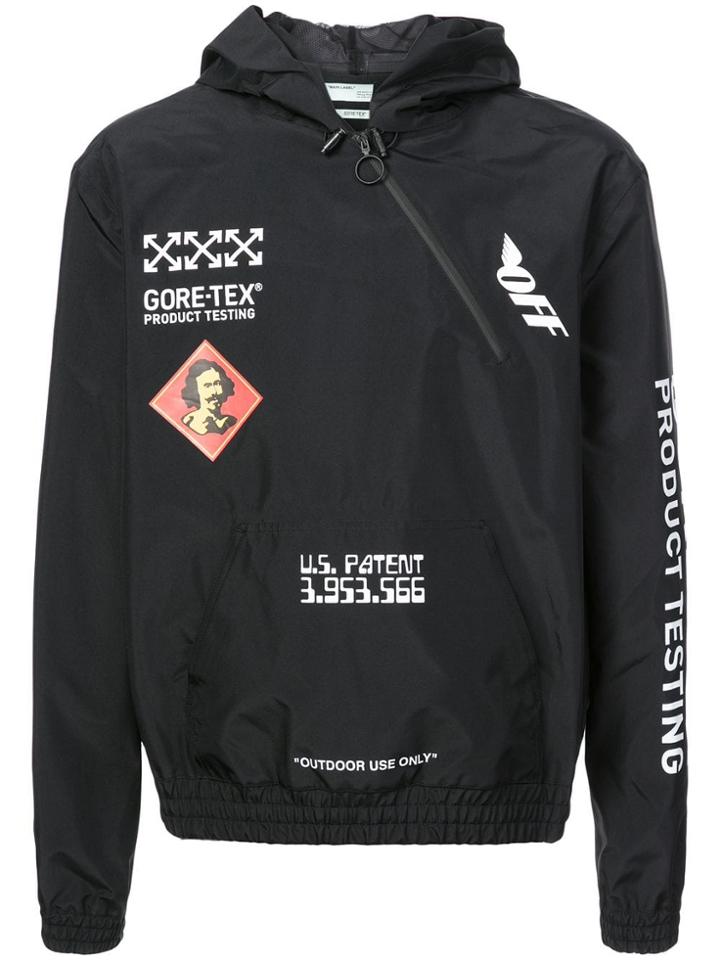 Off-white Off-white Ombb041f186560371001 1001 Black White