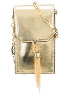 Christian Siriano Tassel Detail Crossbody Bag - Metallic