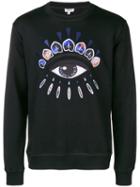 Kenzo Indonesian Flower Eye Sweatshirt - Black