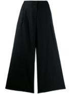 Dusan Wide-leg Trousers - Grey