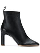 Santoni Side Lace-up Boots - Black