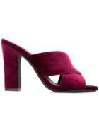 Senso Poppy Mules - Red