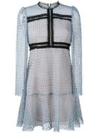 Philosophy Di Lorenzo Serafini Lace Long Sleeve Dress - Blue