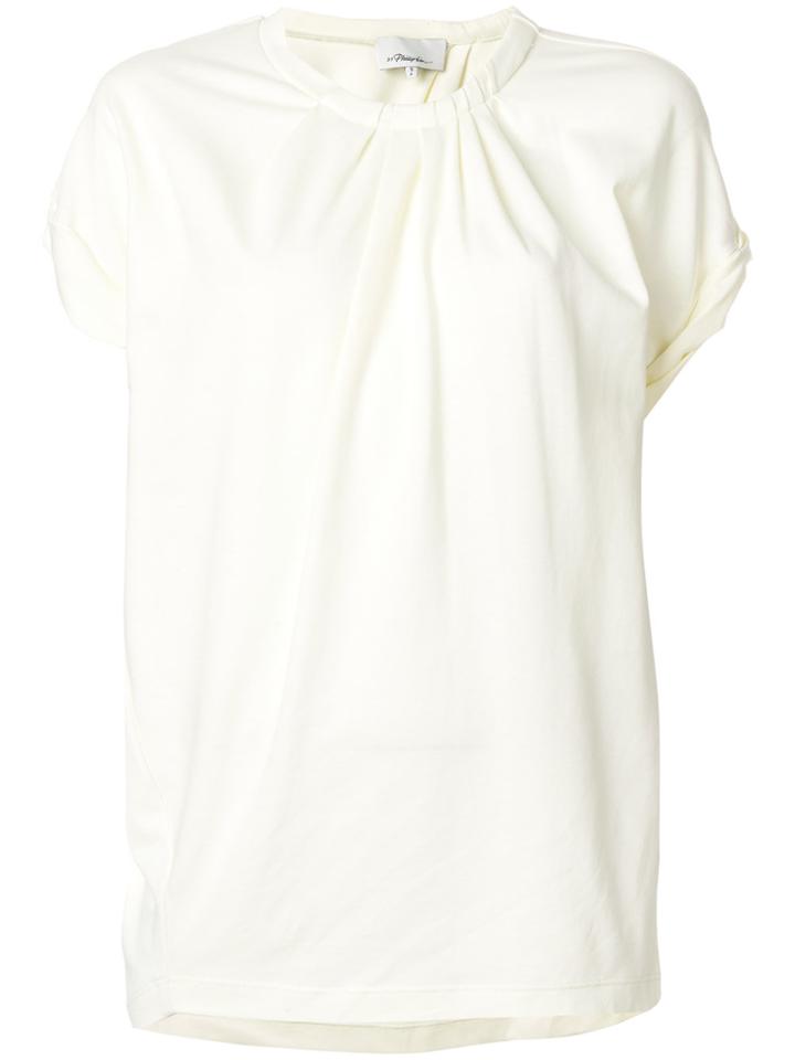 3.1 Phillip Lim Short Sleeve Top - White