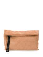 Ann Demeulemeester Suede Clutch Bag - Neutrals