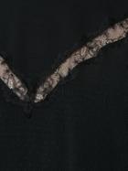 Tufi Duek Lace Insert Blouse - Black