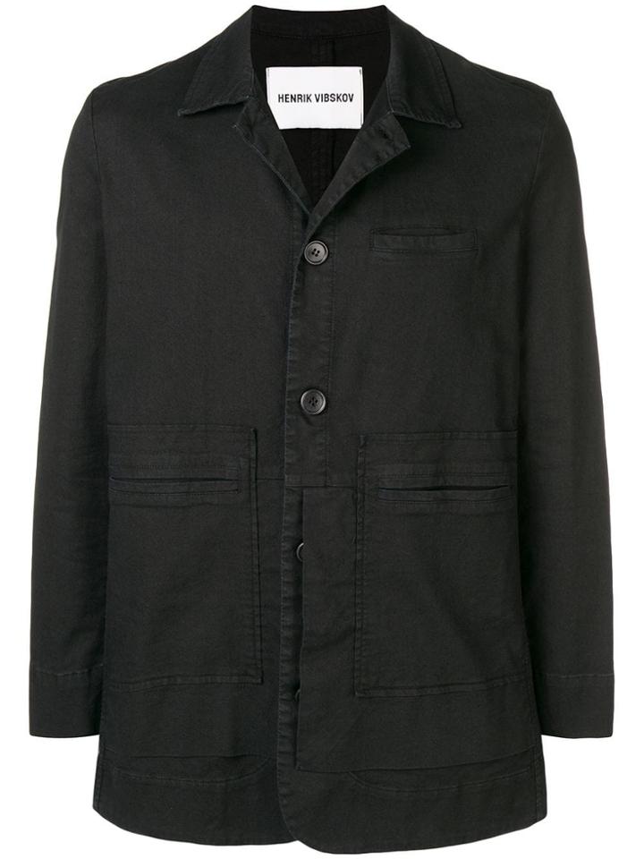 Henrik Vibskov Button-up Jacket - Black