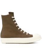 Rick Owens Drkshdw Basket Classic Lace-up Sneakers - Brown