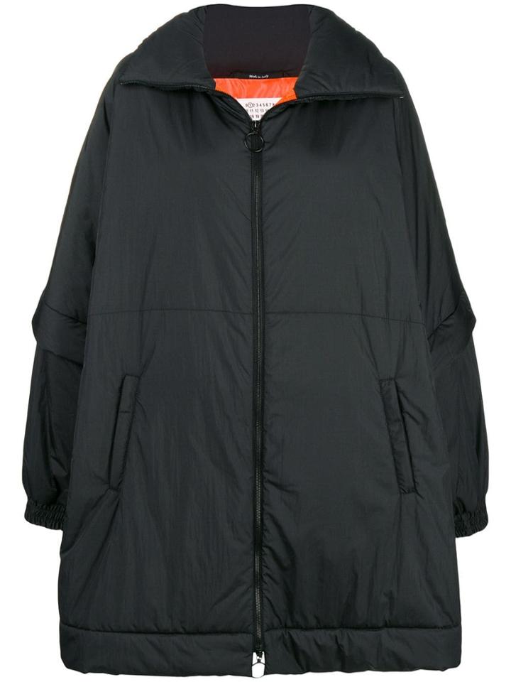 Maison Margiela Oversized Padded Coat - Black