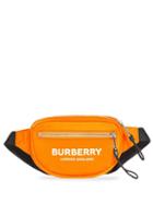 Burberry Small Logo Print Bum Bag - Orange