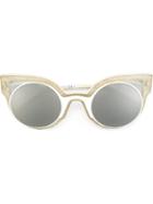 Fendi 'paradeyes' Sunglasses, Women's, White, Acetate/metal