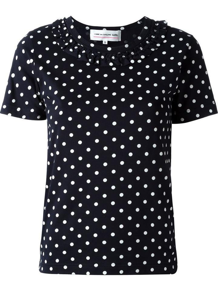 Comme Des Garçons Girl Polka Dot T-shirt