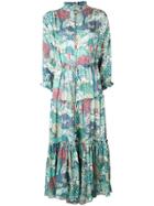 Vilshenko Alegra Printed Dress - Green