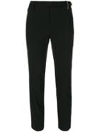 Brunello Cucinelli - Cropped Tailored Trousers - Women - Polyester/acetate/cupro/virgin Wool - 38, Black, Polyester/acetate/cupro/virgin Wool