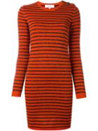 Carven Striped Sweater Dress