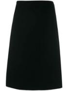 Valentino Pre-owned 1990's A-line Skirt - Black