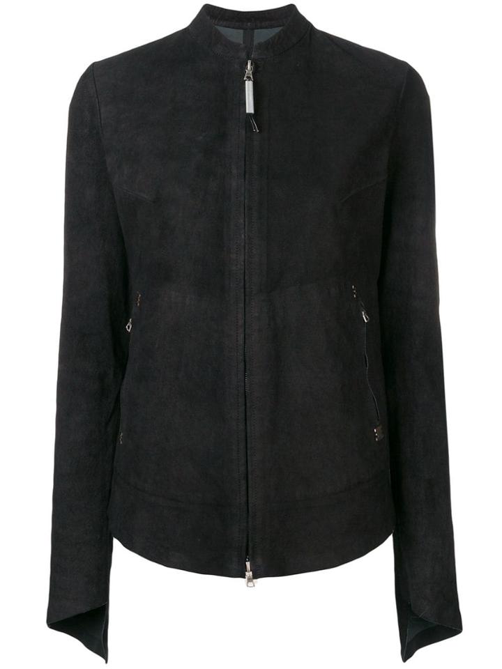 Isaac Sellam Experience Zip Leather Jacket - Black