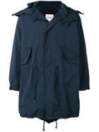 Aspesi Oversized Parka Coat - Blue