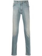 Represent High Rise Slim-fit Jeans - Blue