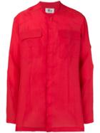Lost & Found Ria Dunn Double-pocket Shirt - Red