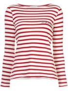 Maison Labiche Enchantée Striped T-shirt - Red