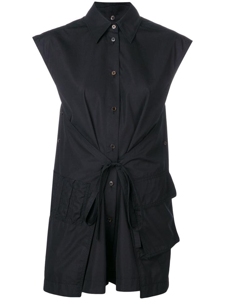 Sonia Rykiel Tied Blouse - Black