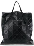 Bao Bao Issey Miyake Appliqué Detailed Oversized Tote Bag - Black