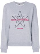 Mcq Alexander Mcqueen Death Metal Sweatshirt - Grey