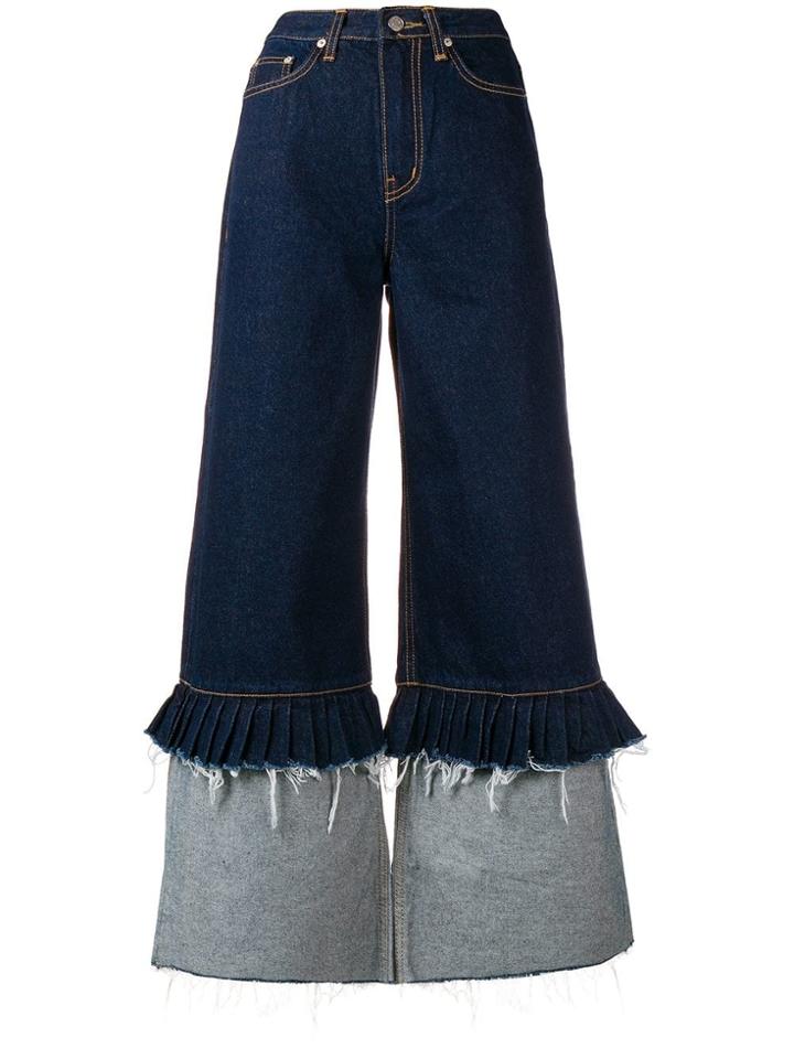 Neul High Waisted Wide Leg Jeans - Blue