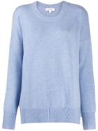 Áeron Round Neck Jumper - Blue