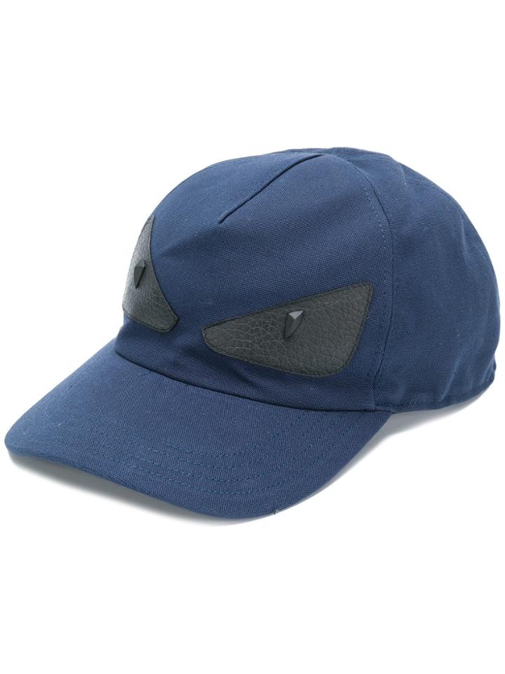 Fendi Bag Bugs Cap - Blue