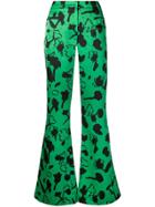Rejina Pyo Ashley Print Flares - Green