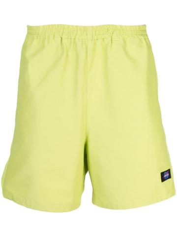 Childs Track Logo Shorts - Green