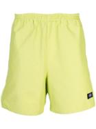Childs Track Logo Shorts - Green