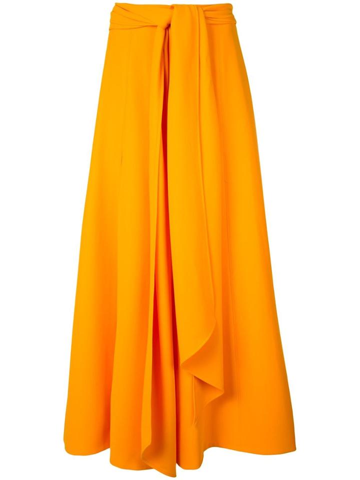 Carolina Herrera Flared Trousers - Orange