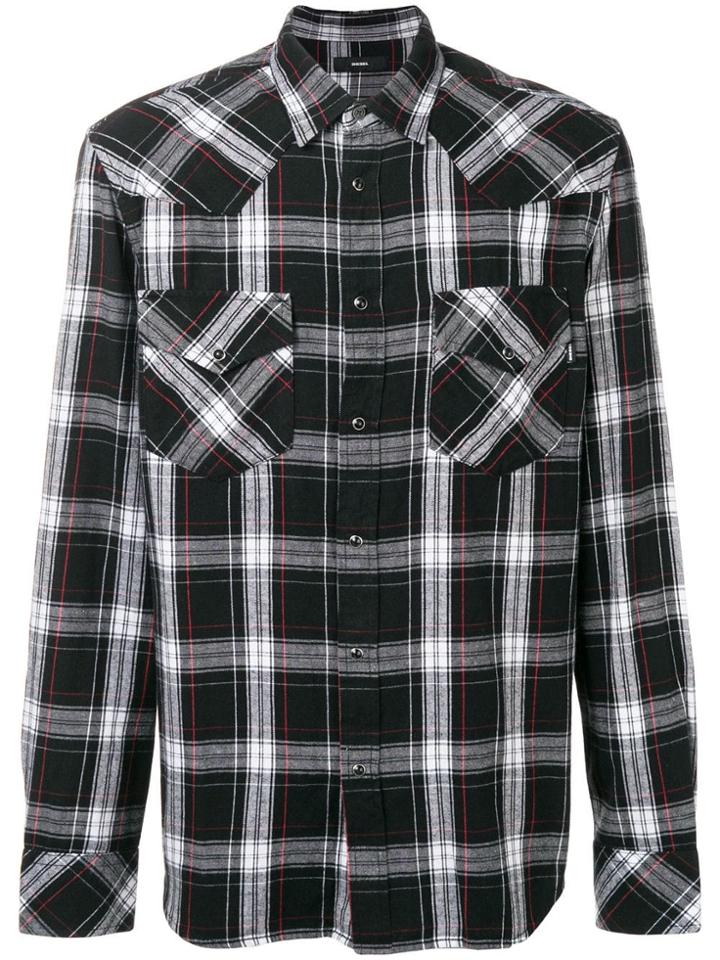 Diesel S-east-long-c Shirt - Black