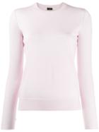 Joseph Crew Neck Sweater - Pink