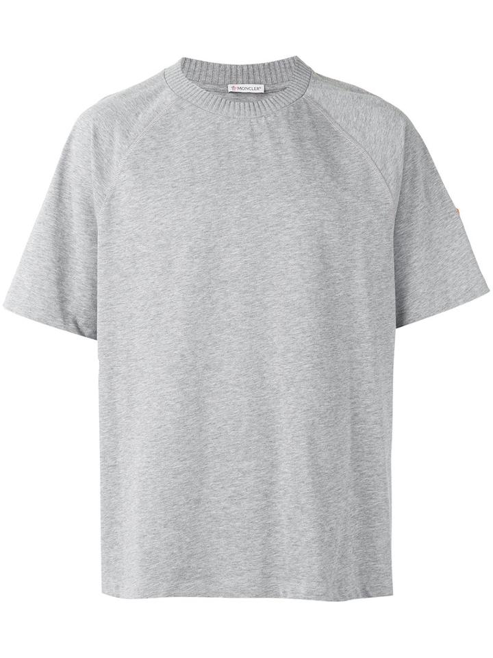 Moncler X Off-white Print-back T-shirt, Men's, Size: Xs, Grey, Cotton