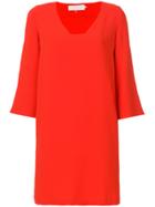 L'autre Chose Wide Sleeved Dress - Red