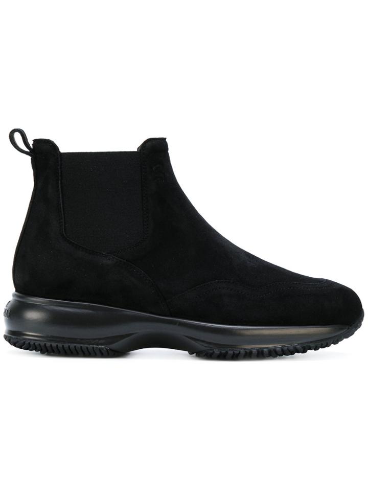 Hogan Pull-on Sneaker Boots - Black