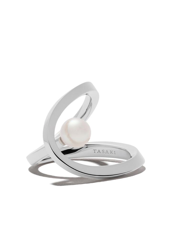Tasaki 18kt White Gold Aurora Ring