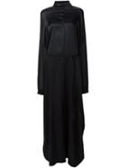 Ann Demeulemeester 'callista' Dress, Women's, Size: 40, Black, Silk/spandex/elastane