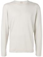 Massimo Alba Long-sleeve Fitted Sweater - Nude & Neutrals