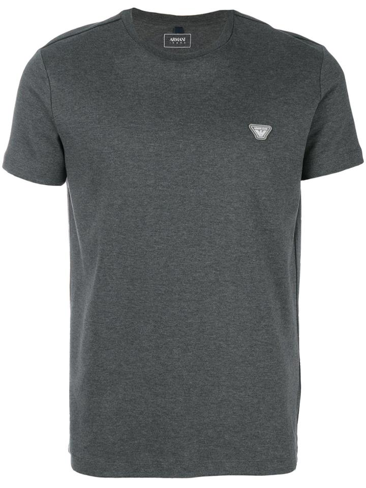 Armani Jeans Plain T-shirt - Grey